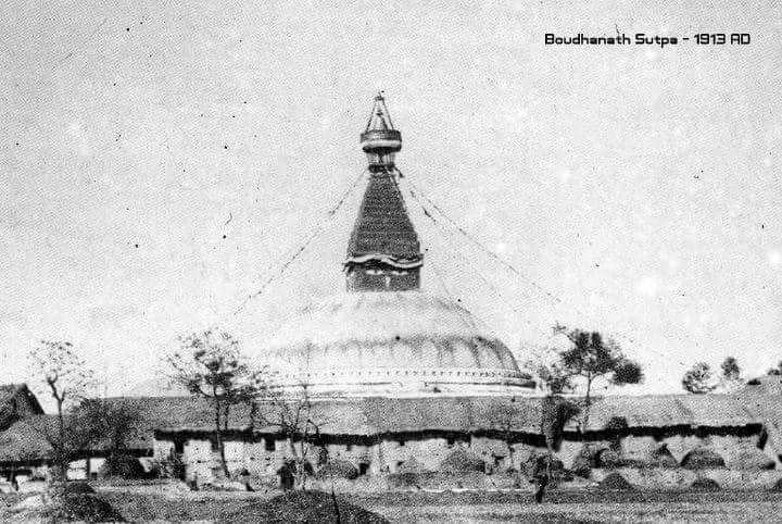Boudhanath Stupa, 1913 AD