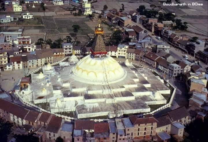 Boudhanath Stupa, the 80's