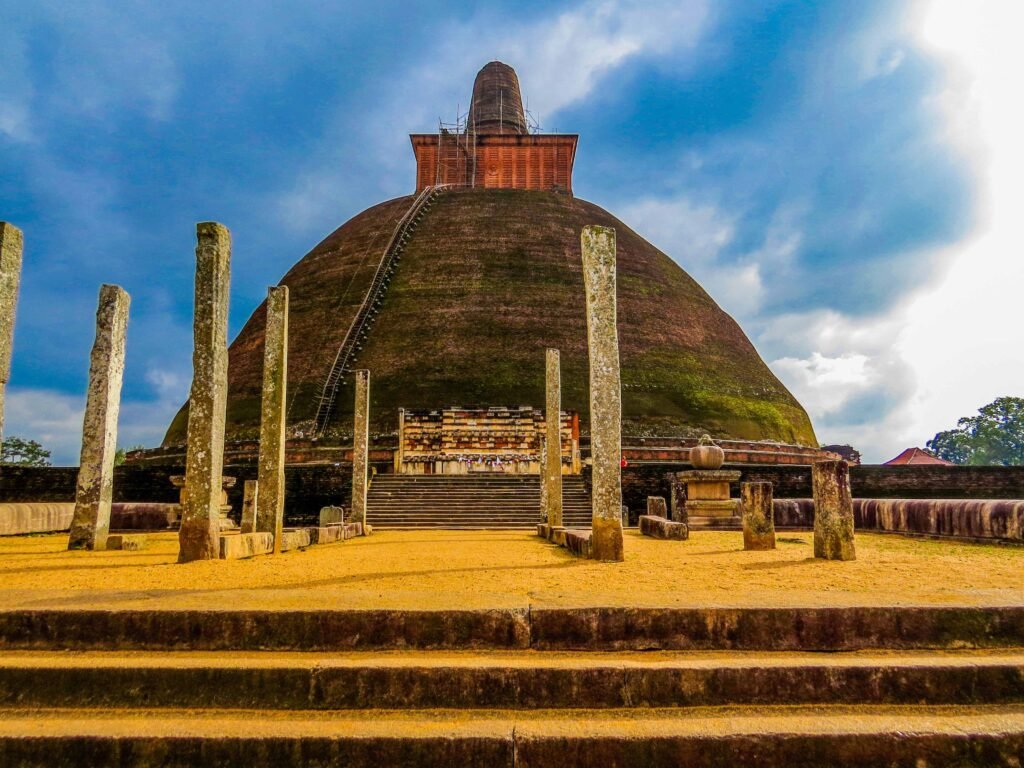 Jetavanaramaya Stupa in Anuradhpura