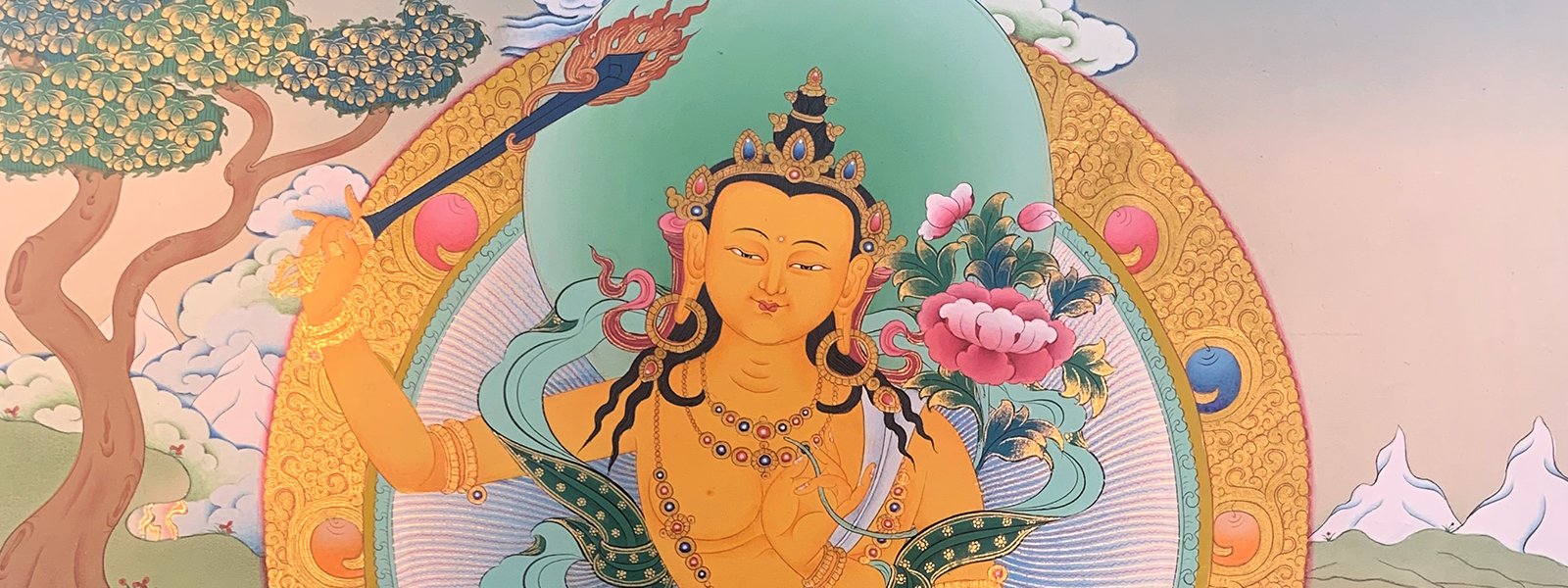 Bodhisattva Manjushri - The Stupa