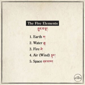The Five Elements བྱུང་བ་ལྔ་།