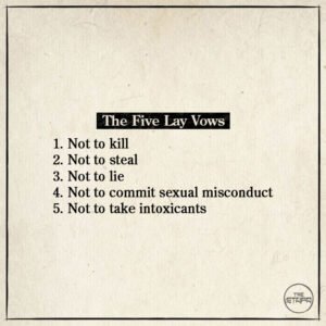 The Five Lay Vows