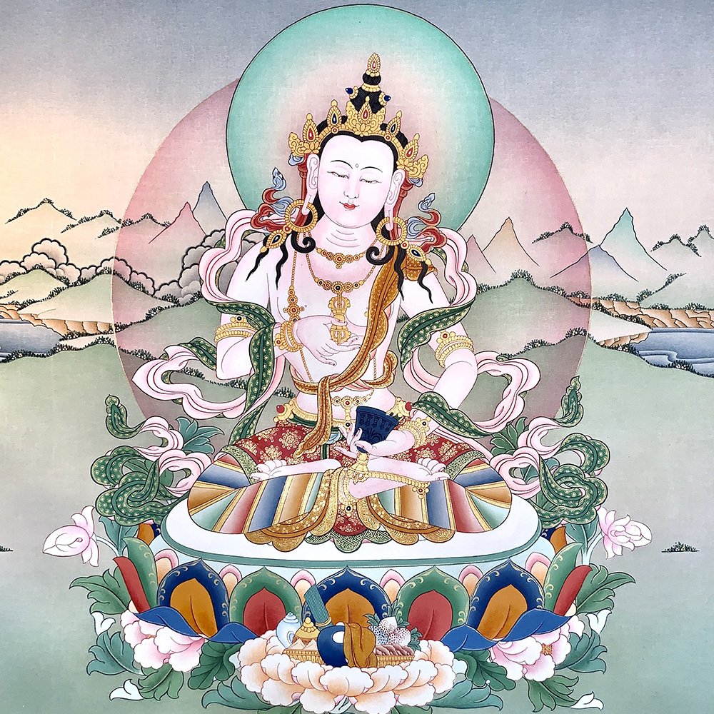 Vajrasattva རྡོ་རྗེ་སེམས་དཔའ། - The Stupa